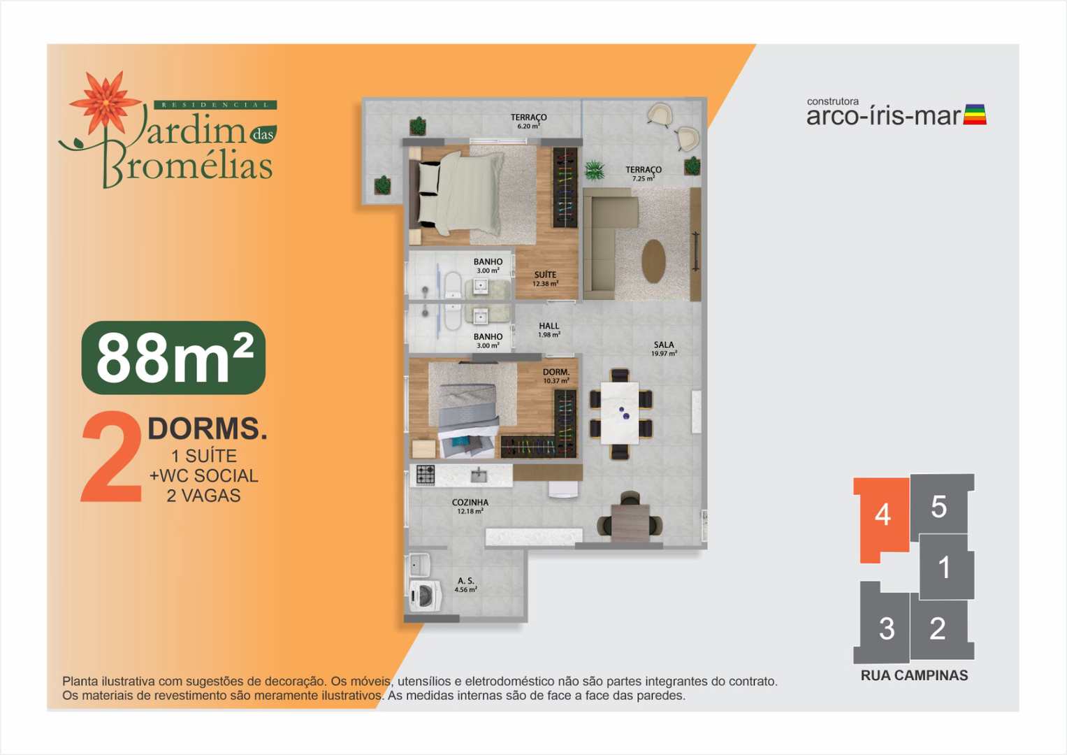 Apartamento à venda com 2 quartos, 89m² - Foto 14