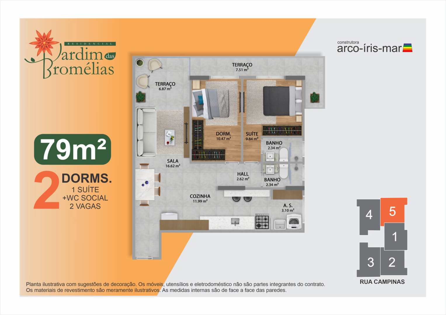 Apartamento à venda com 2 quartos, 80m² - Foto 24