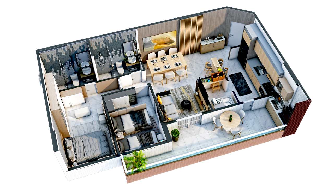 Apartamento à venda com 2 quartos, 79m² - Foto 30