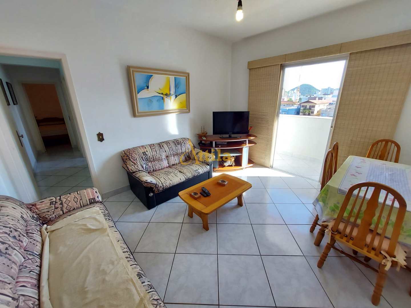 Apto 2 dorms., sacada, lazer, 1 vaga, Enseada