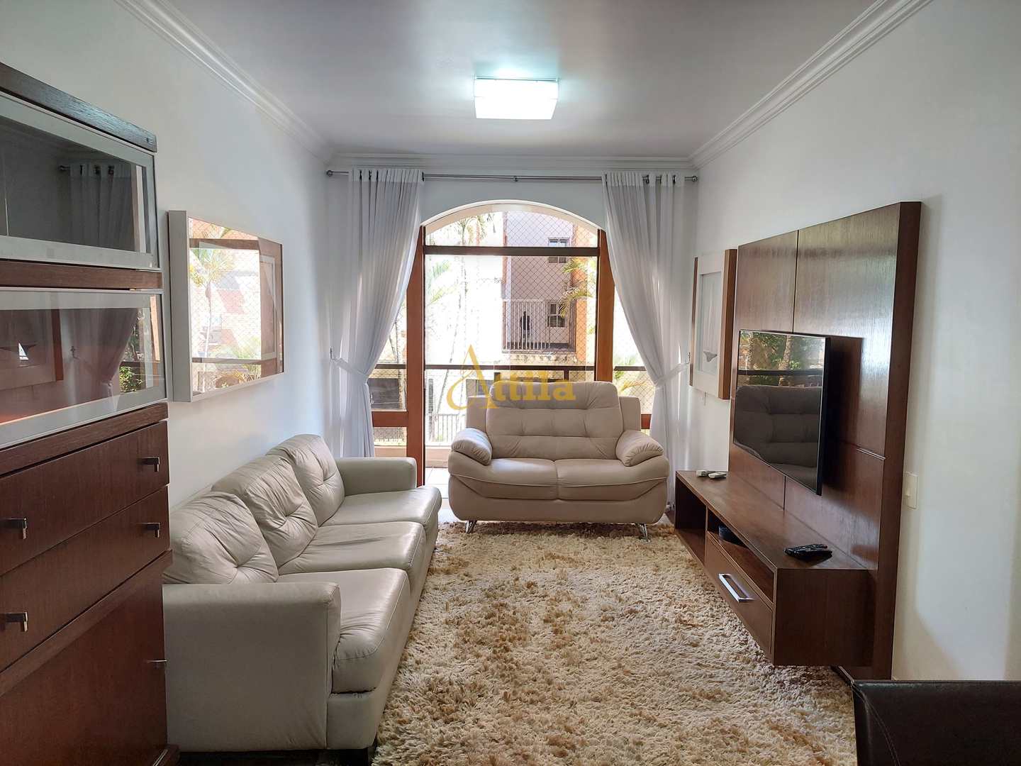 Apto 400mts praia, 3 dorms., lazer, Enseada