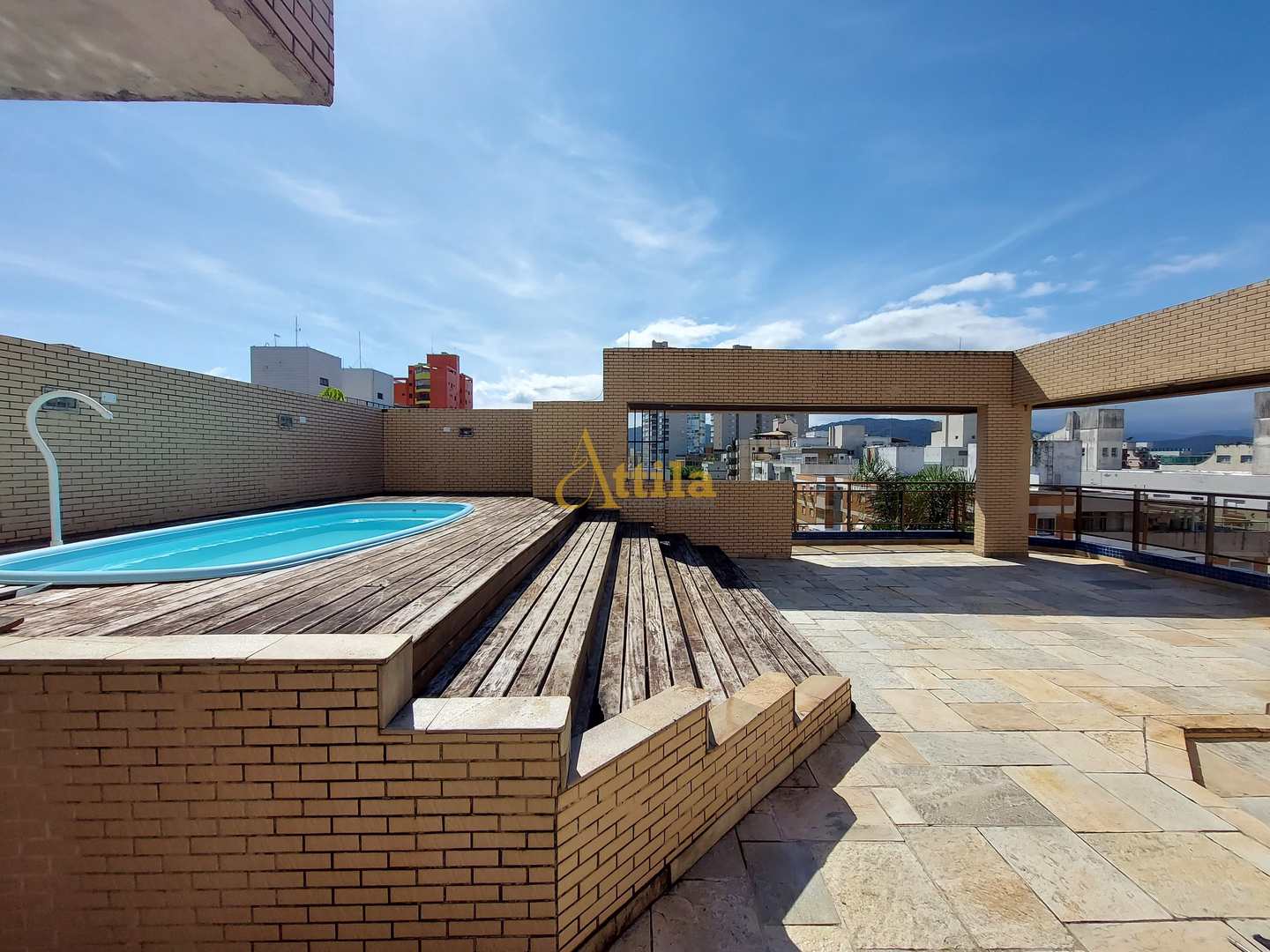 Penthouse 5 dorms., sacadas, 2 vagas, lazer, Enseada