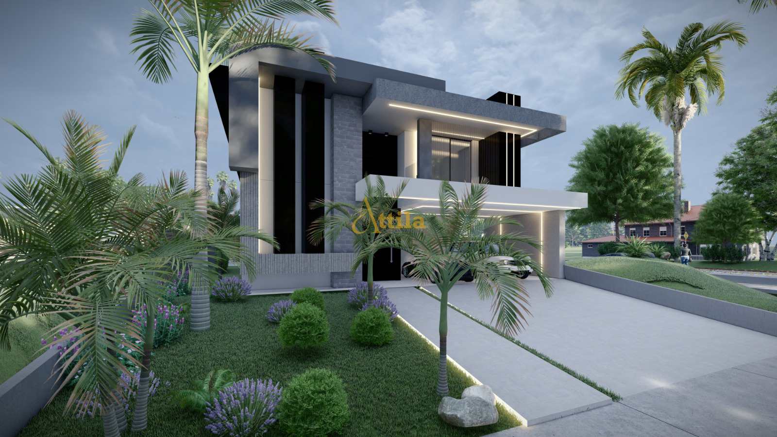 Casa de alto padrão com 7 suítes - Módulo 17