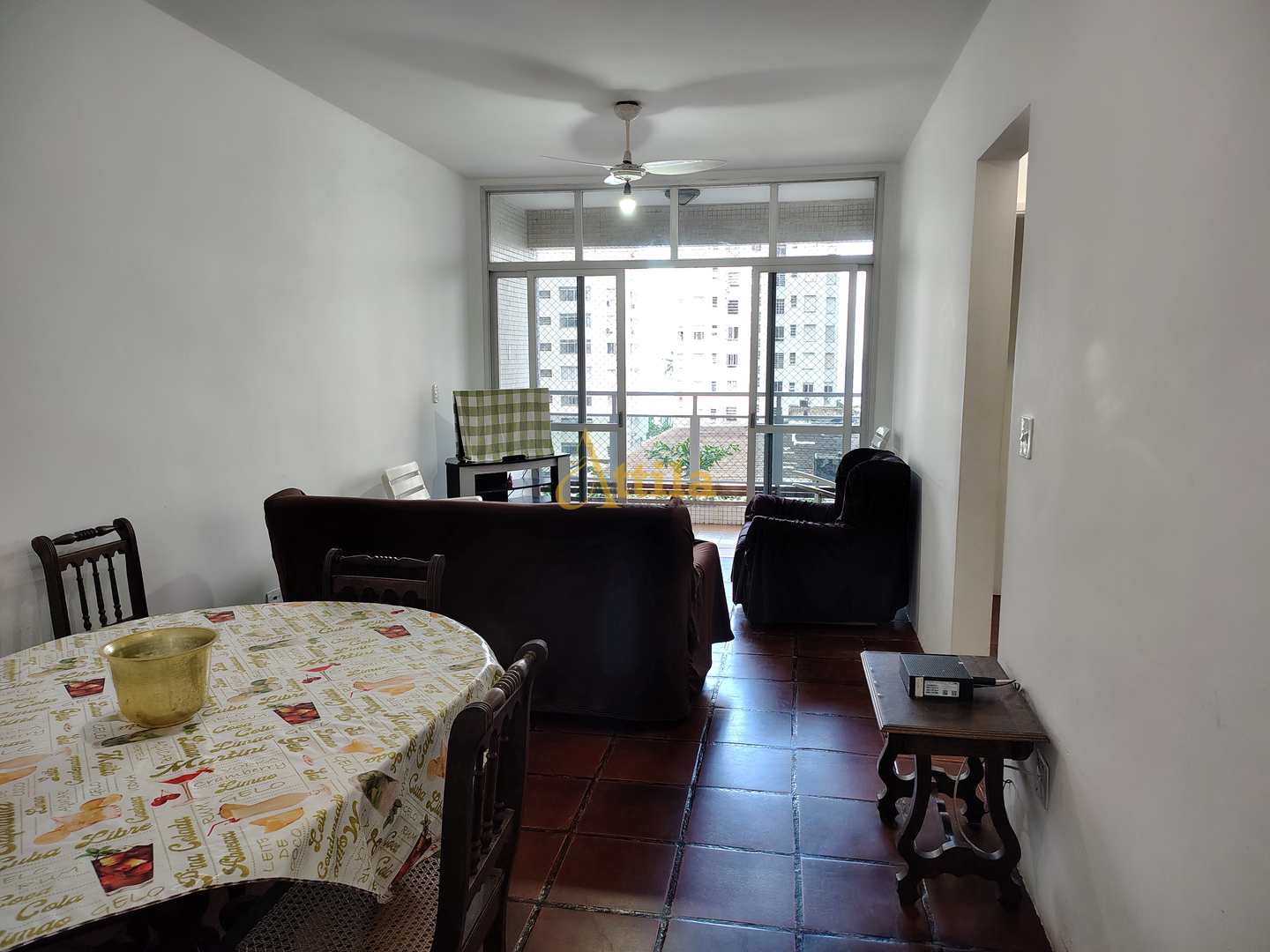 Apto 2 dorms., sacada, vista mar, 1 vaga, Pitangueiras