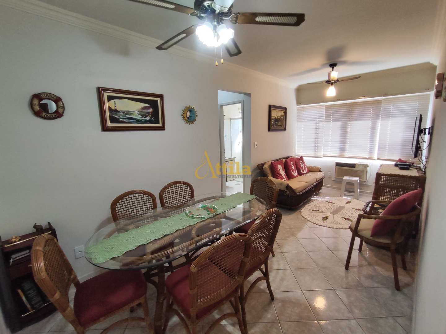 Apartamento com 2 quartos, Enseada, Guarujá - R$ 355 mil, Cod: 6319