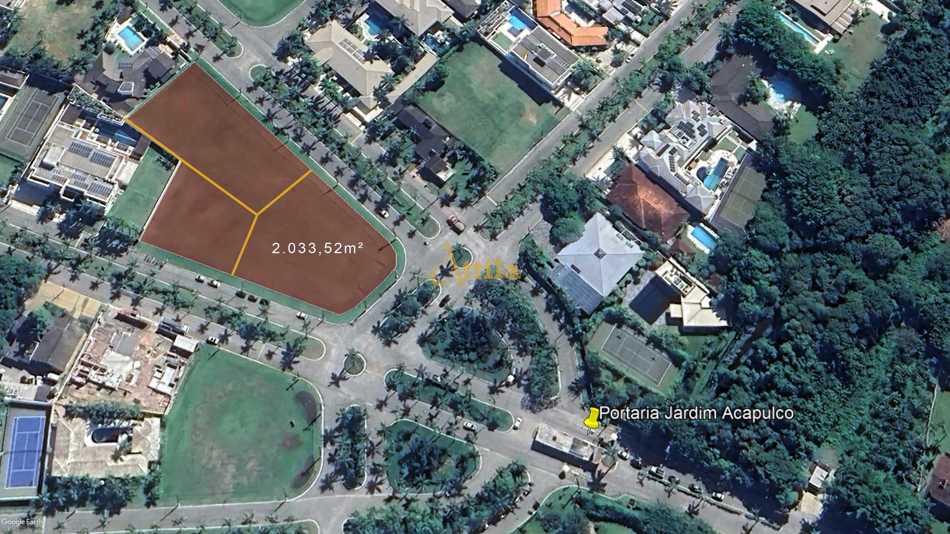 Terreno 2.033m² no Jardim Acapulco Guarujá – Alto Padrão