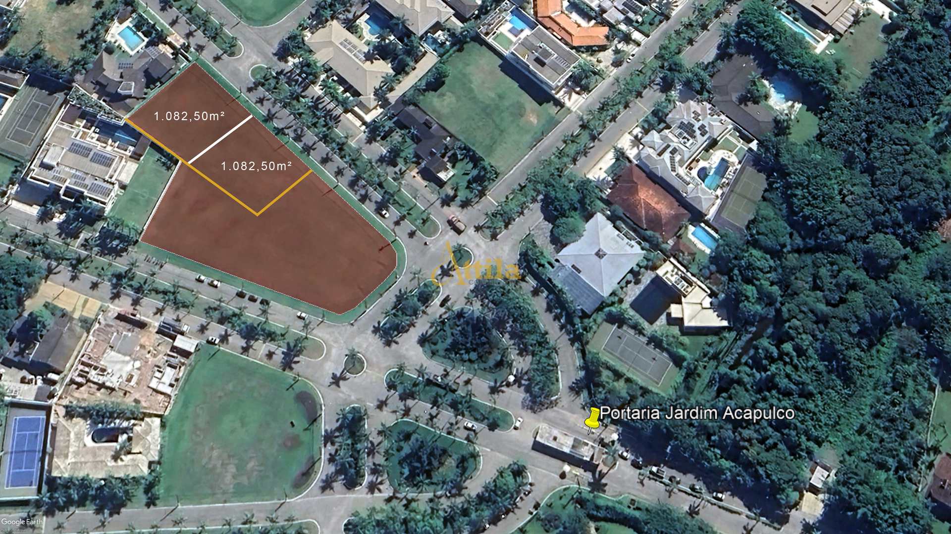 Terreno 1.082,50m² no Jardim Acapulco Guarujá – Alto Padrão