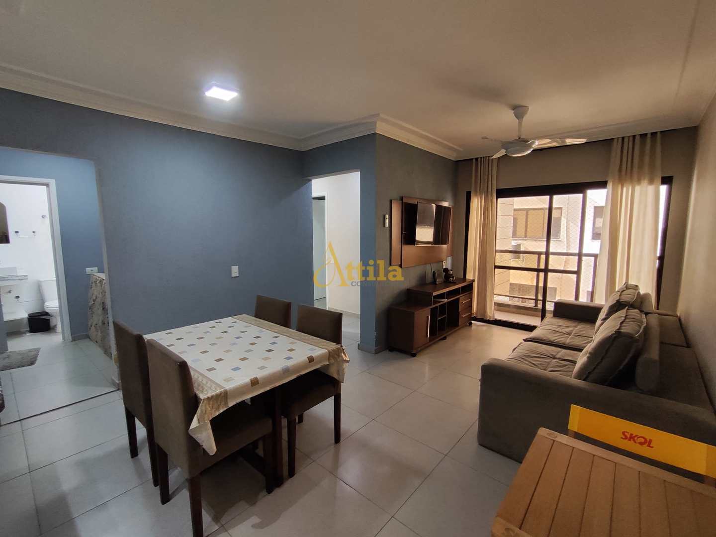 Apartamento com 3 quartos, Enseada, Guarujá - R$ 320 mil, Cod: 6423