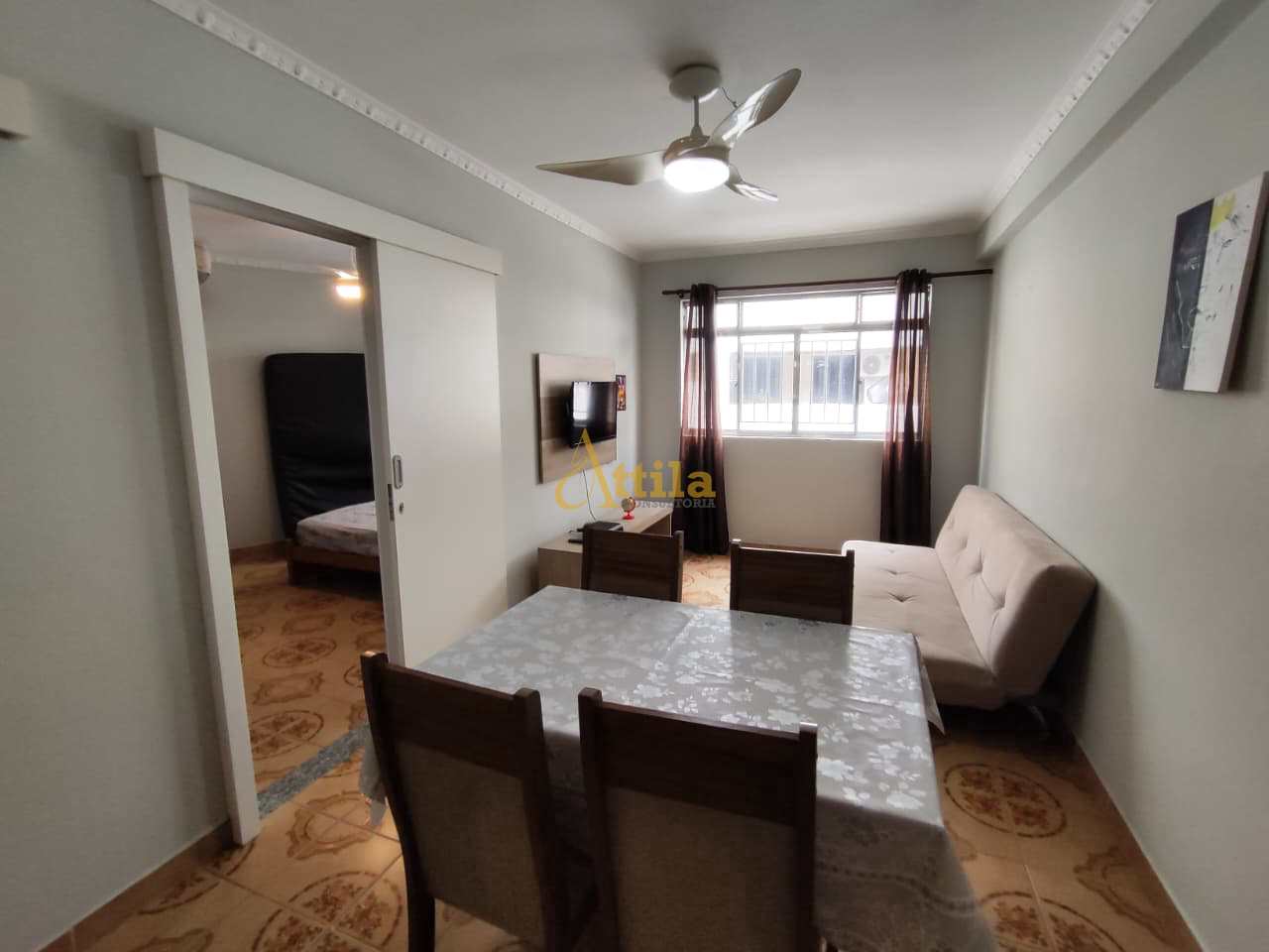 Apartamento com 1 quarto, Enseada, Guarujá - R$ 215 mil, Cod: 6655