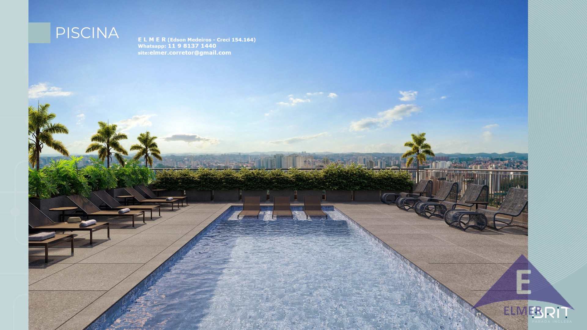 BRIT PARADA INGLESA-APTOS DE 24 A 68 m² - HIS e R2V - LANÇAMENTO -1 e 2 DORMITÓRIOS - MAIS UM SUCESSO DA CONX INCORPORADORA E CONSTRUTORA