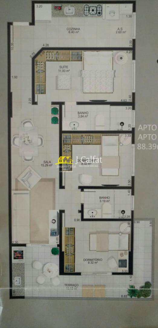 Apartamento à venda com 3 quartos, 80m² - Foto 25