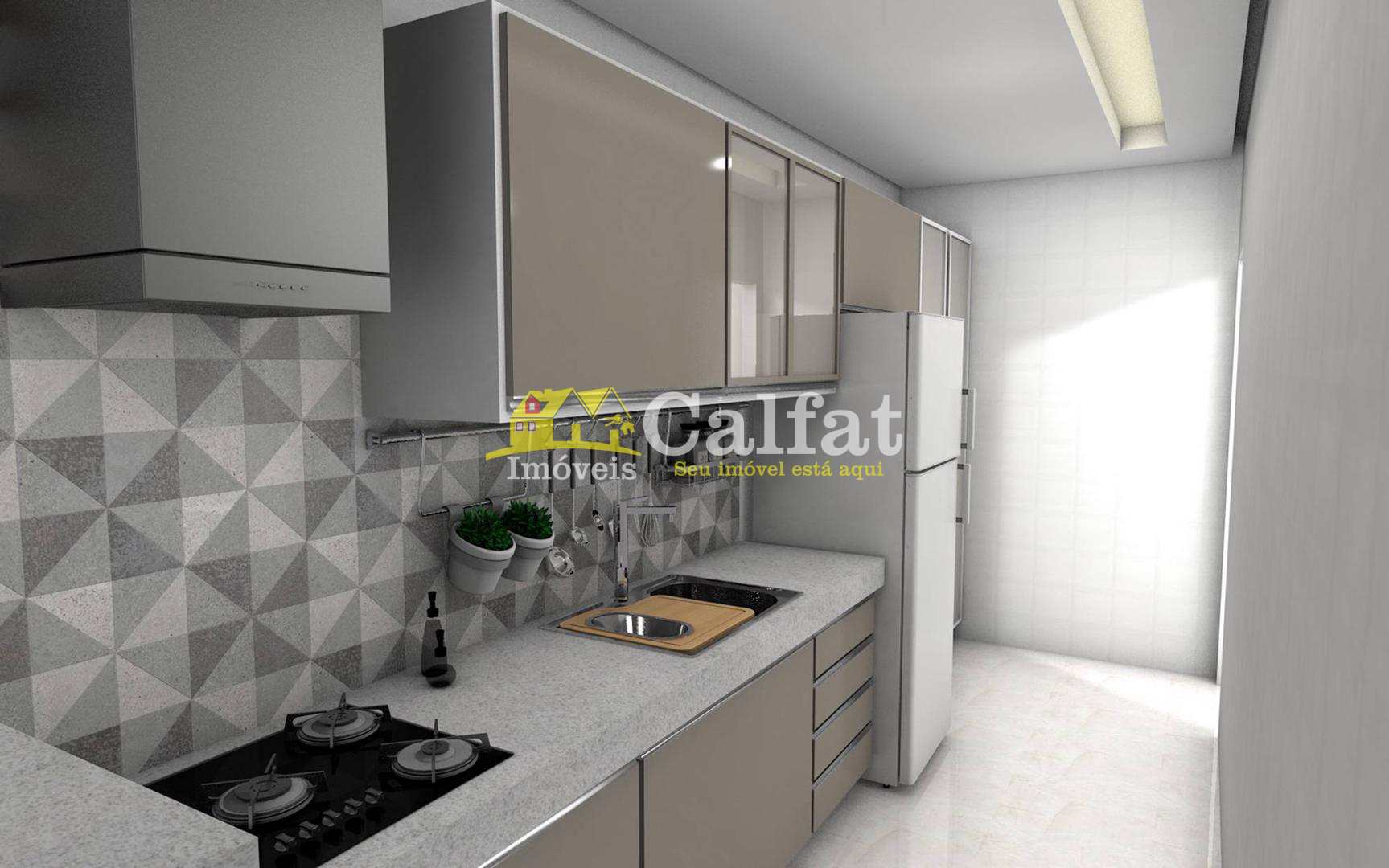 Apartamento à venda com 1 quarto, 50m² - Foto 2