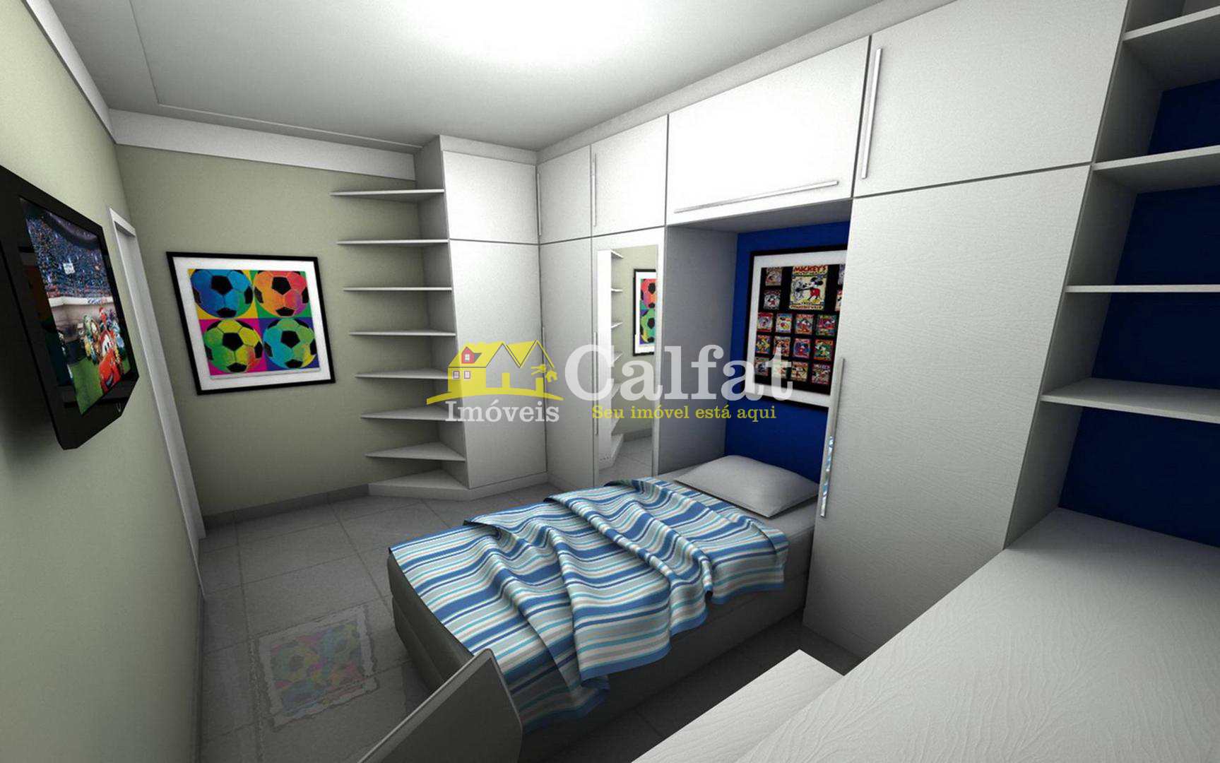 Apartamento à venda com 1 quarto, 50m² - Foto 4