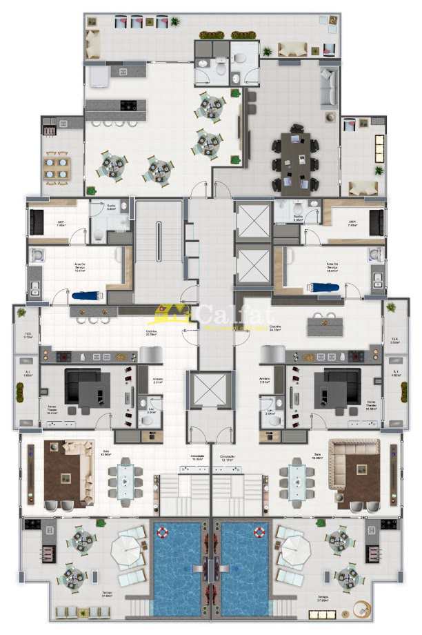 Apartamento à venda com 3 quartos, 126m² - Foto 25