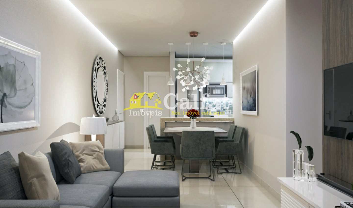 Apartamento à venda com 2 quartos, 69m² - Foto 3