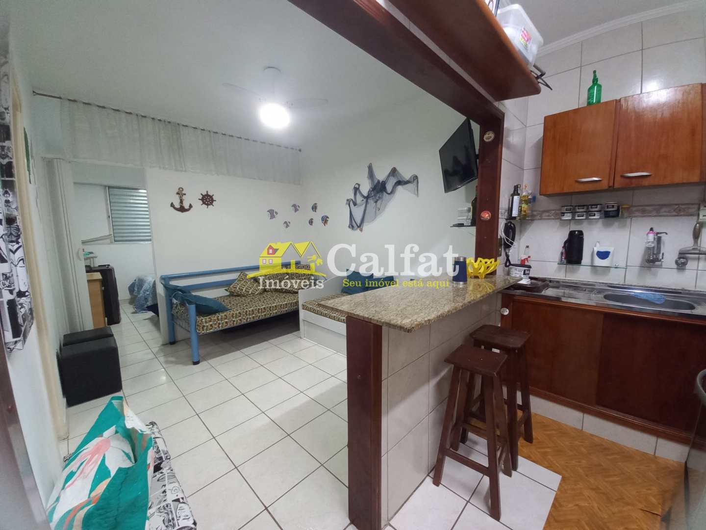 Apartamento à venda com 1 quarto, 32m² - Foto 1