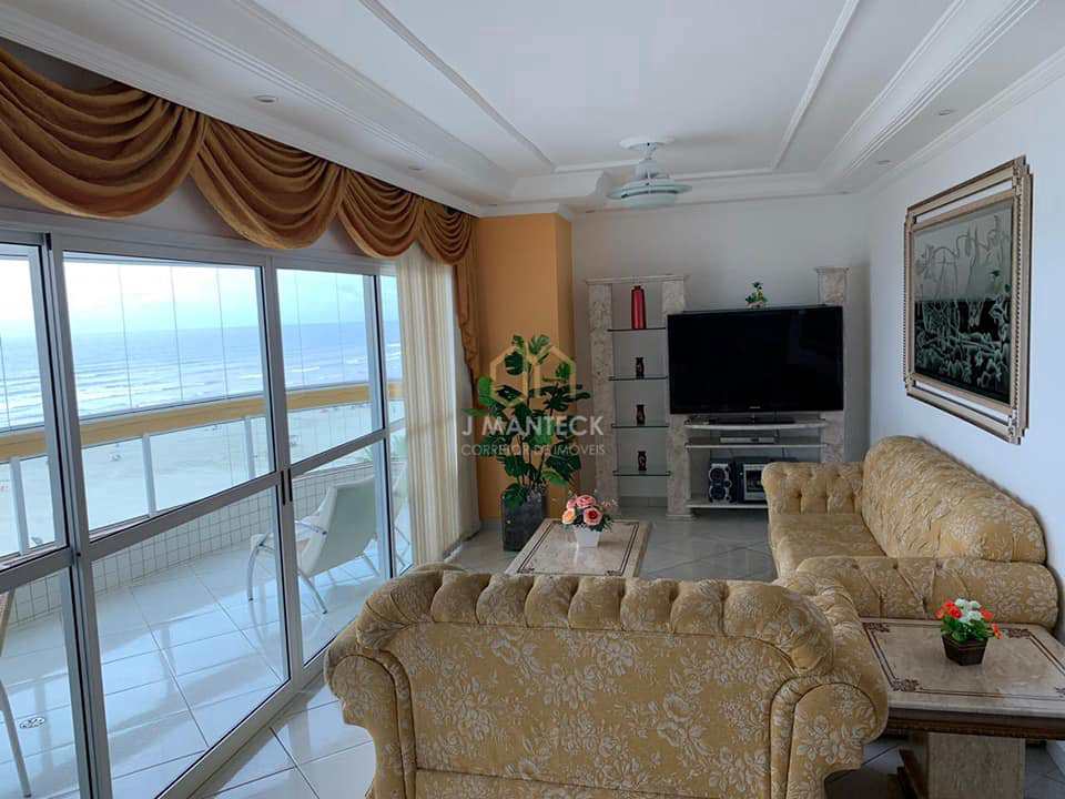 Apartamento com 3 dorms, Aviação, Praia Grande - R$ 444 mil, Cod: 8565