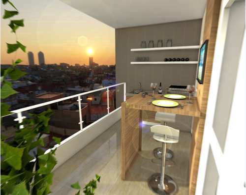 Apartamento à venda com 1 quarto, 56m² - Foto 4