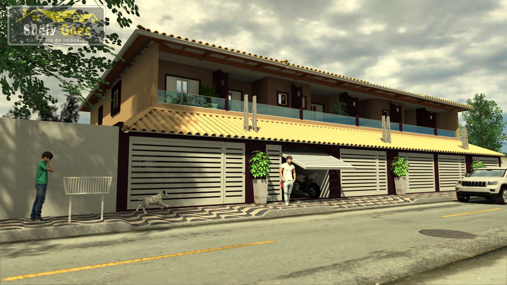 Sobrado com 2 dorms, Caiçara, Praia Grande - R$ 449 mil, Cod: SOB 145
