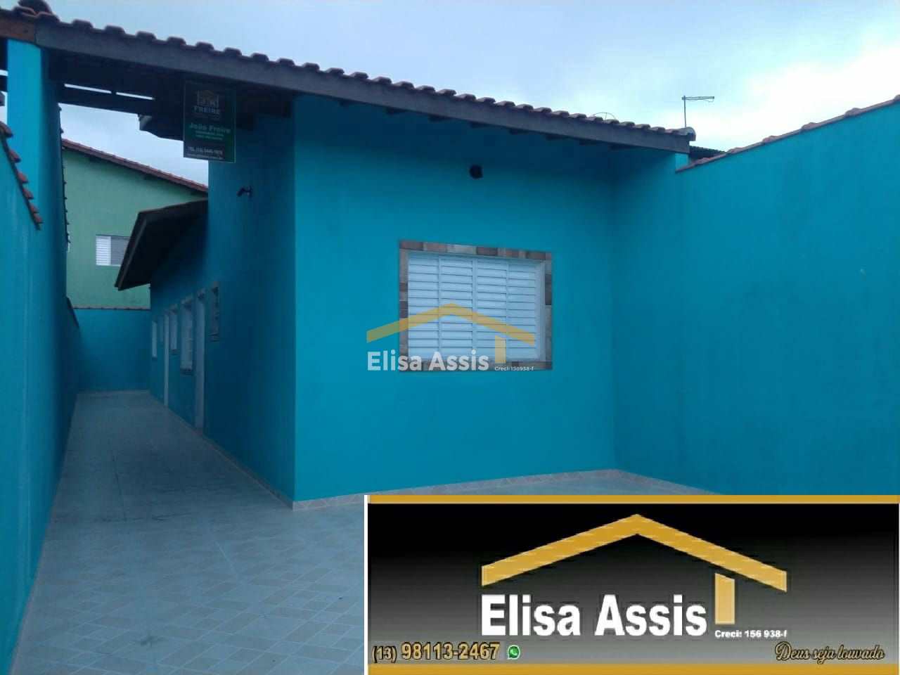 Casa com 2 dorms, Nova Itanhaém, Itanhaém - R$ 185 mil, Cod: 7
