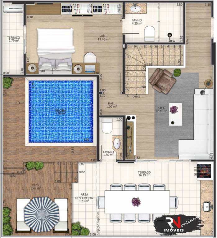 Cobertura à venda com 3 quartos, 283m² - Foto 14