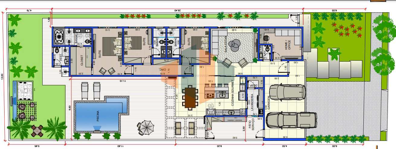 Casa de Condomínio à venda com 3 quartos, 506m² - Foto 4