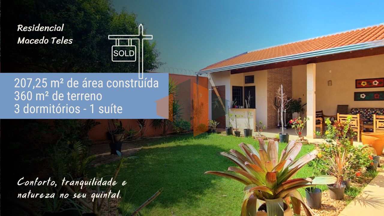 Casa à venda com 3 quartos, 207m² - Foto 1