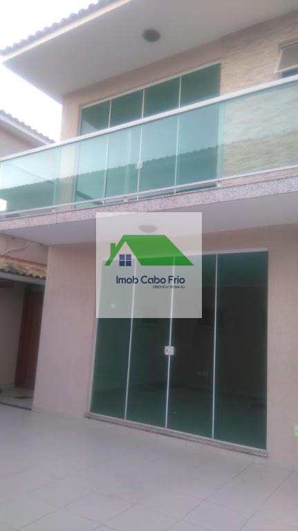 Casa de Condomínio com 3 dorms, Palmeiras, Cabo Frio - R$ 480 mil, Cod: 66