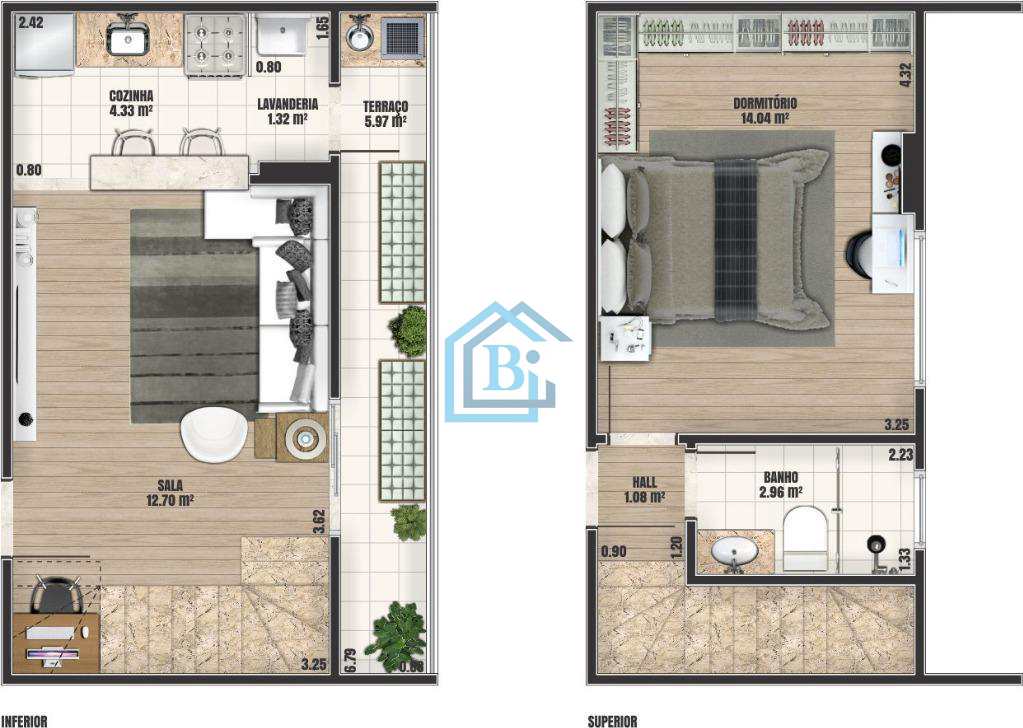 Apartamento à venda com 2 quartos, 7121m² - Foto 7