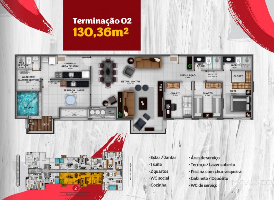 Apartamento à venda com 3 quartos, 91m² - Foto 37