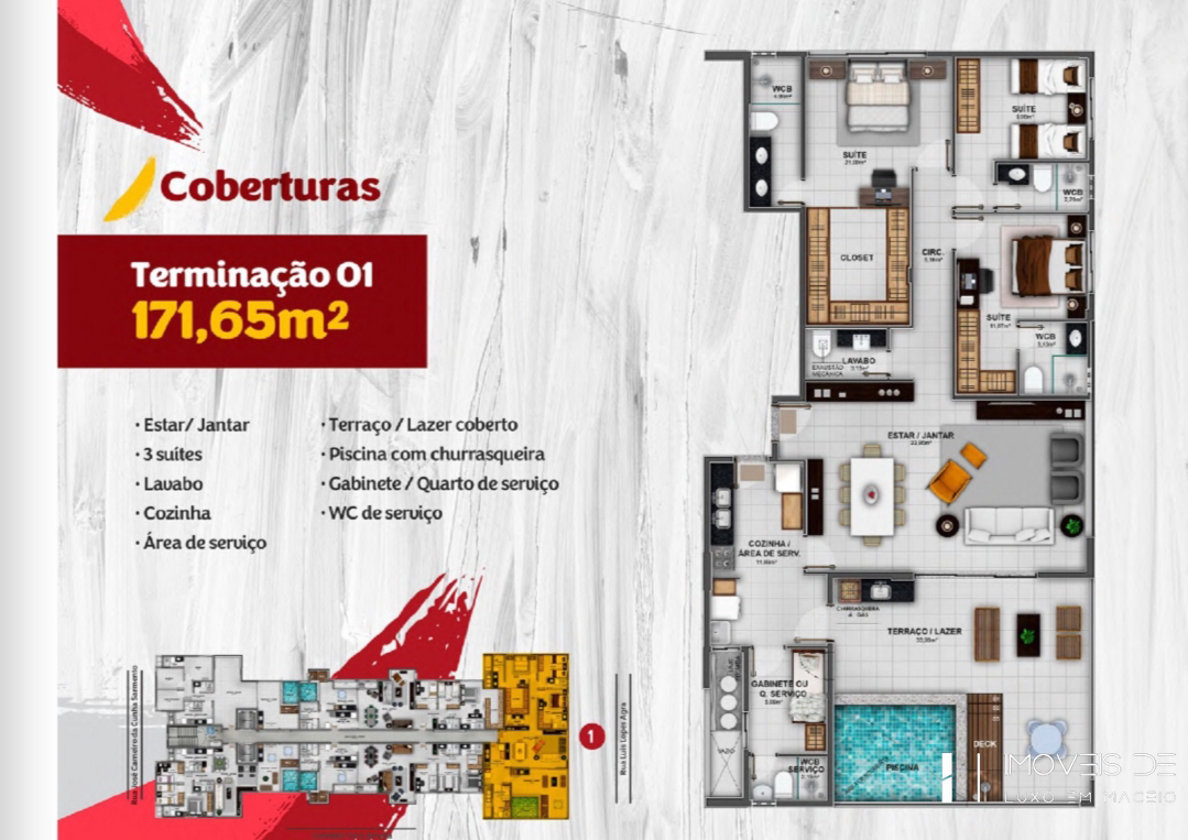 Apartamento à venda com 3 quartos, 91m² - Foto 36