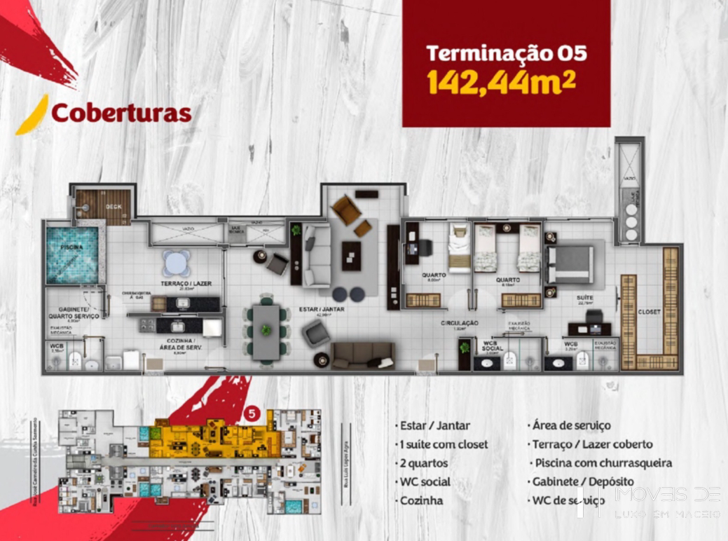 Apartamento à venda com 3 quartos, 91m² - Foto 38