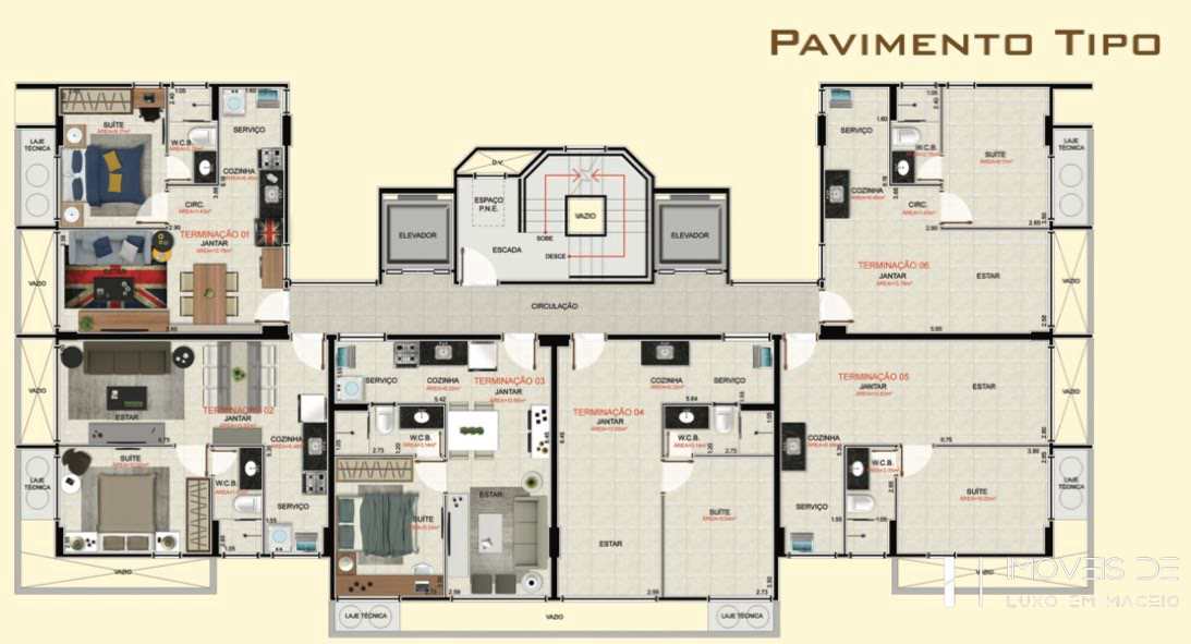 Apartamento à venda com 1 quarto, 40m² - Foto 8