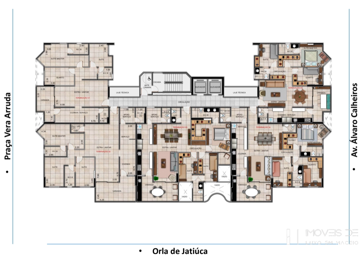 Apartamento à venda com 3 quartos, 134m² - Foto 14