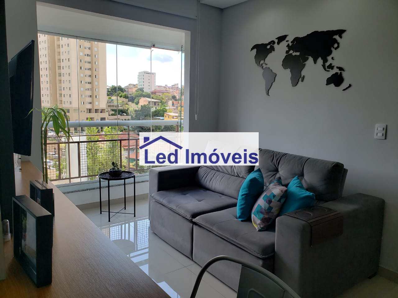 Apartamento à venda com 1 quarto, 36m² - Foto 1