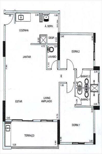 Apartamento à venda com 3 quartos, 87m² - Foto 7