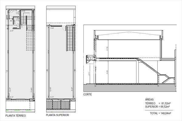 Loja-Salão para alugar, 148m² - Foto 1