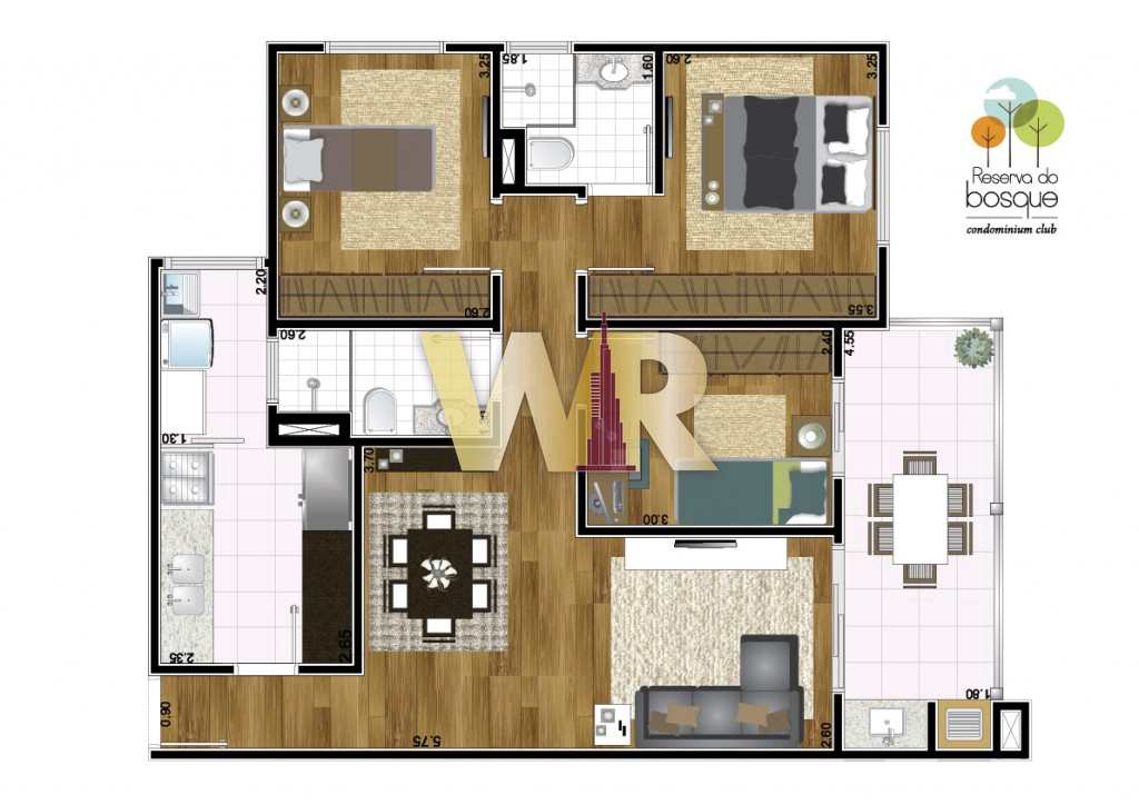 Apartamento à venda com 3 quartos, 84m² - Foto 29