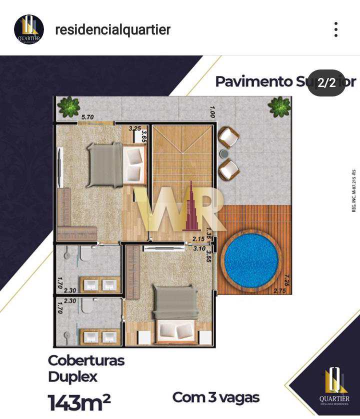 Cobertura à venda com 3 quartos, 142m² - Foto 26