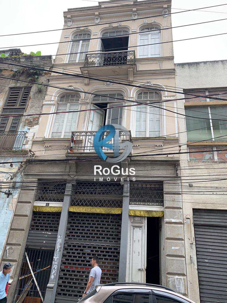 Prédio Comercial, com 238 mts² no Centro de Santos, Cod: 884