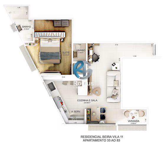 Apartamento, Vila Belmiro, Santos, Cod: 915