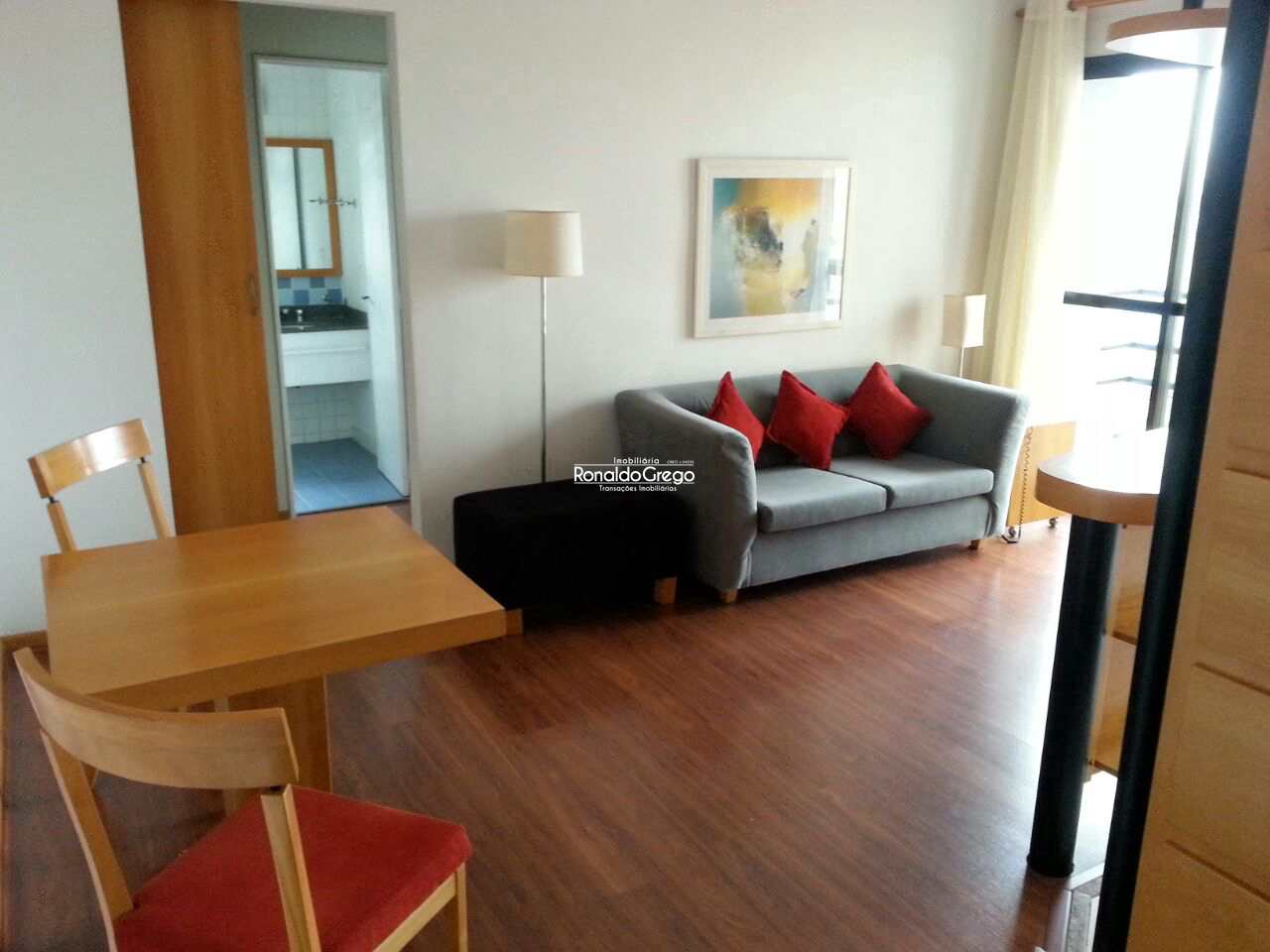 Flat/Apart Hotel à venda com 1 quarto, 41m² - Foto 1