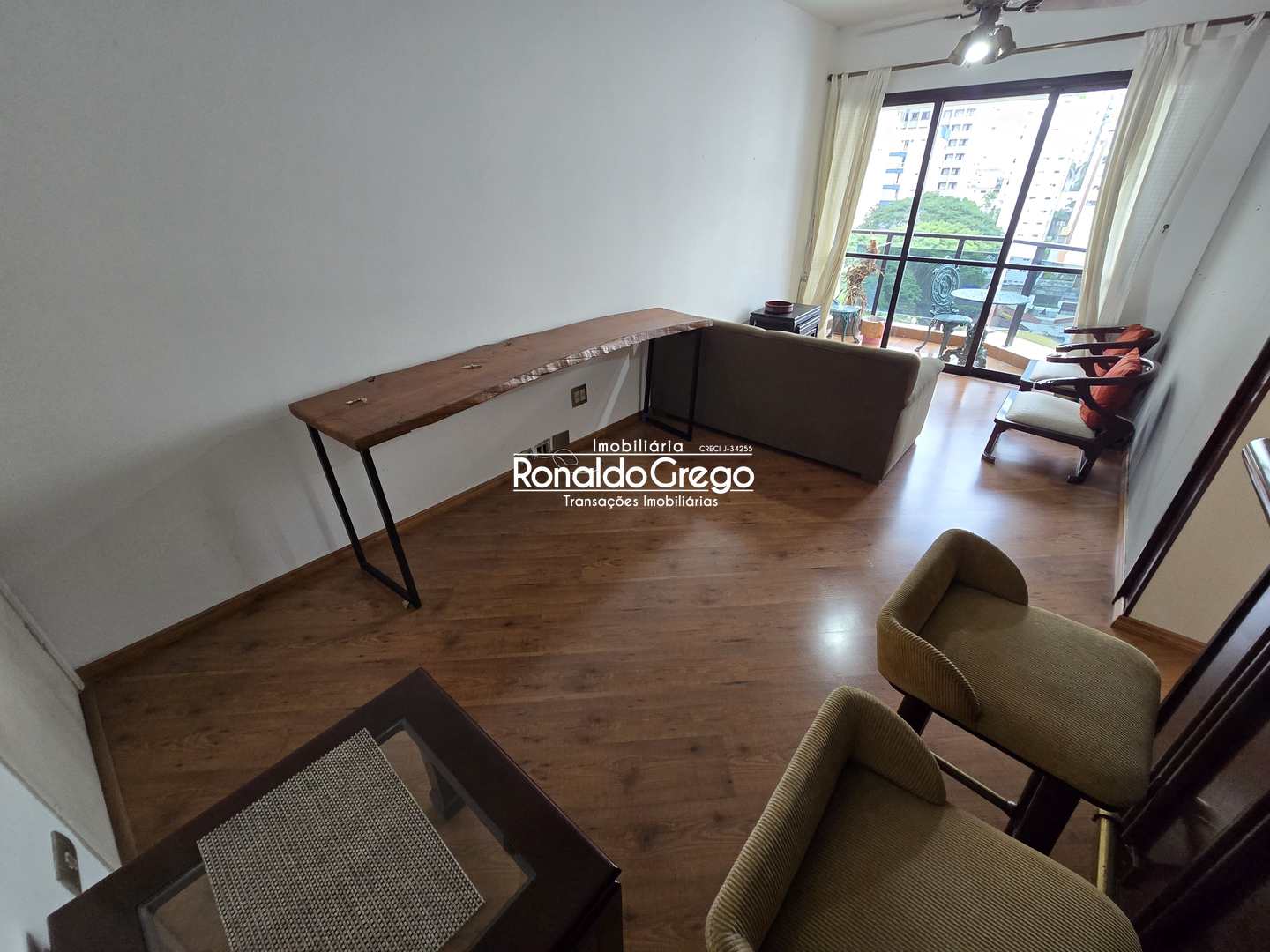 Flat com serviços com 1 quarto no Jardins.