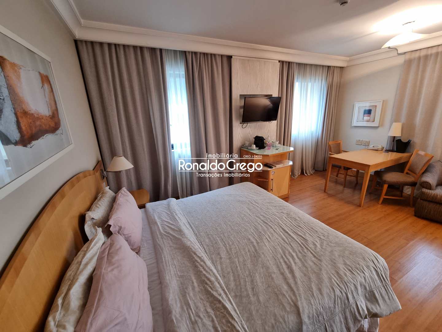 Flat/Apart Hotel à venda com 1 quarto, 60m² - Foto 4