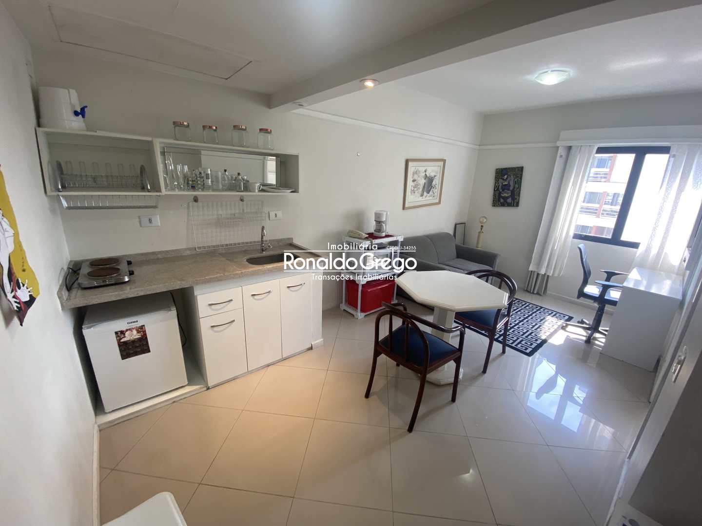 Flat com 1 quarto, 1 suíte 1 vaga Jardins