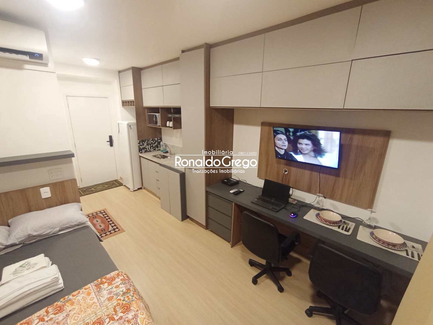 Flat/Apart Hotel à venda e aluguel com 1 quarto, 24m² - Foto 1