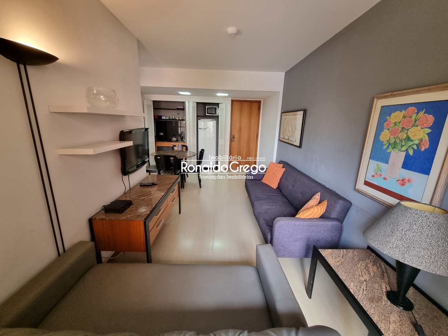 Flat/Apart Hotel para alugar com 1 quarto, 45m² - Foto 1