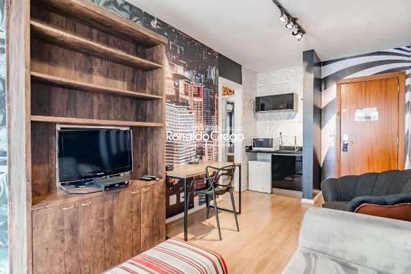 Flat/Apart Hotel para alugar com 1 quarto, 36m² - Foto 2
