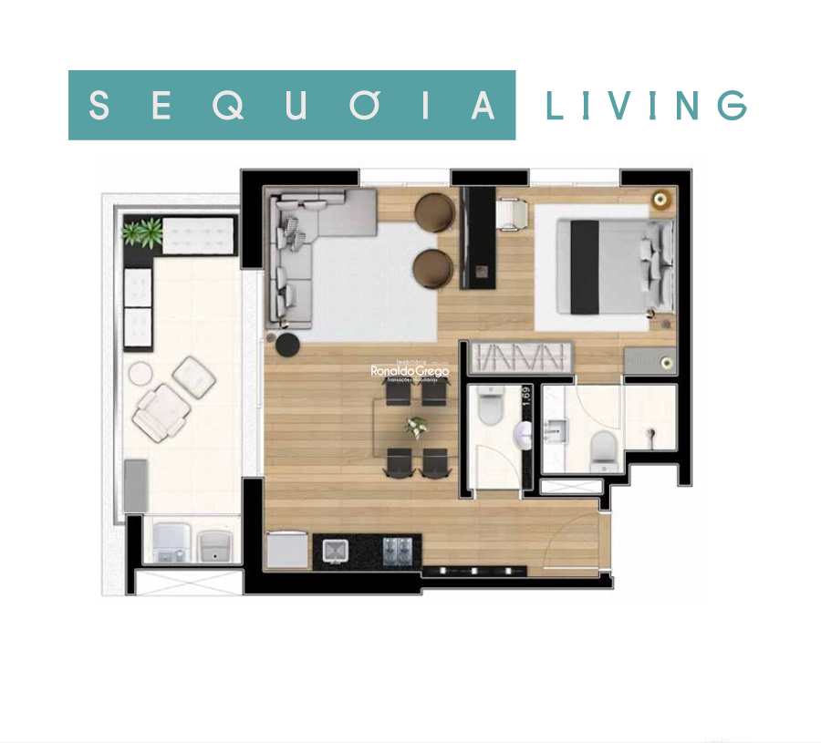 Apartamento à venda com 1 quarto, 62m² - Foto 54