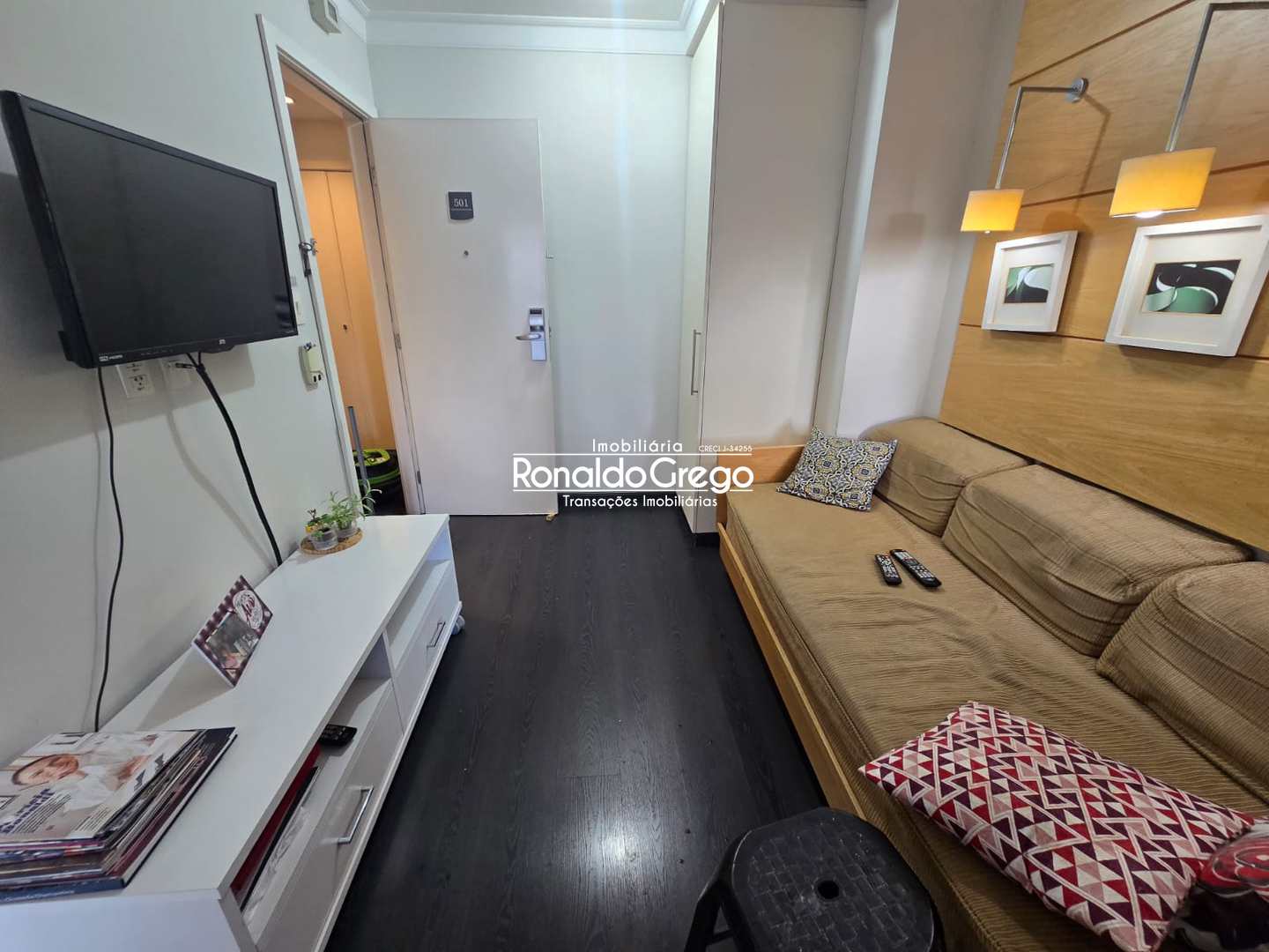 Flat com 1 quarto, Campo Belo, São Paulo, Cod: 12378